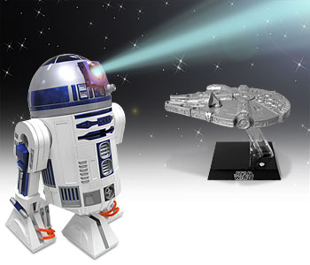 R2D2 Projector Robot