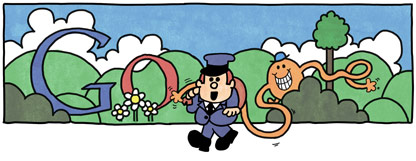 Google Doodle - Mr Bump